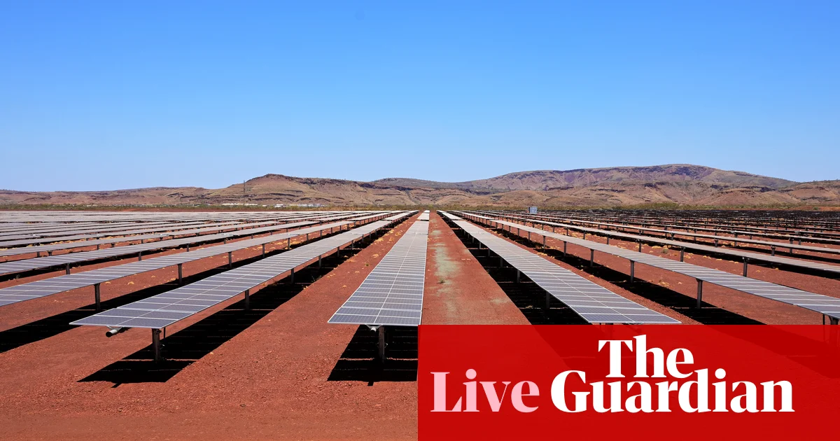 Australia politics live: green light for ‘biggest ever’ solar project; misbehaving MPs face fines under new standards commission