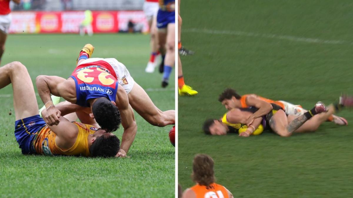 AFL dishes out multiple suspensions on day of carnage