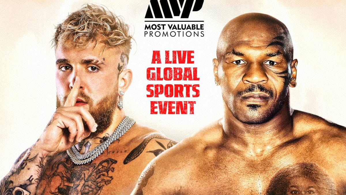 Netflix to Stream Mike Tyson vs. Jake Paul Live Boxing Match