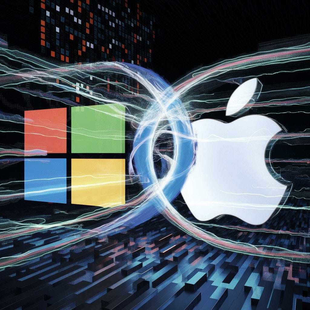 The AI Revolution: How Microsoft vs. Apple Became Exciting Again