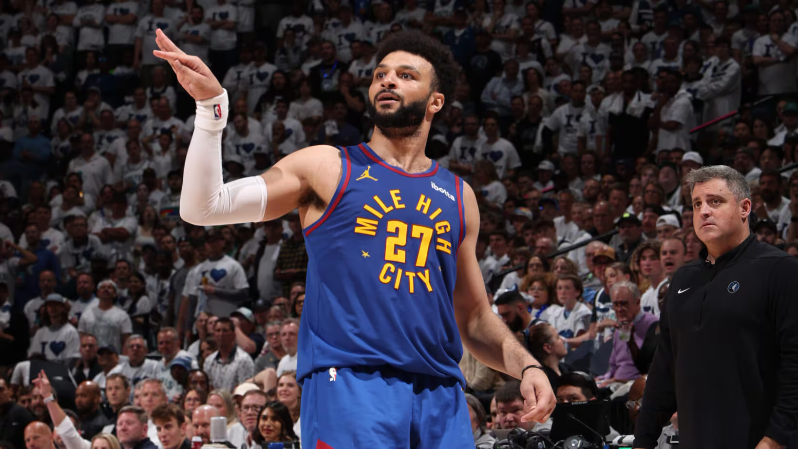 Jamal Murray's elbow injury affects his rhythm in Game 6