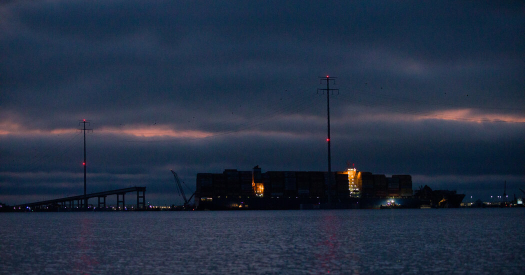 Dali, Cargo Ship That Crashed Into Baltimore Bridge, Heads Back to Port