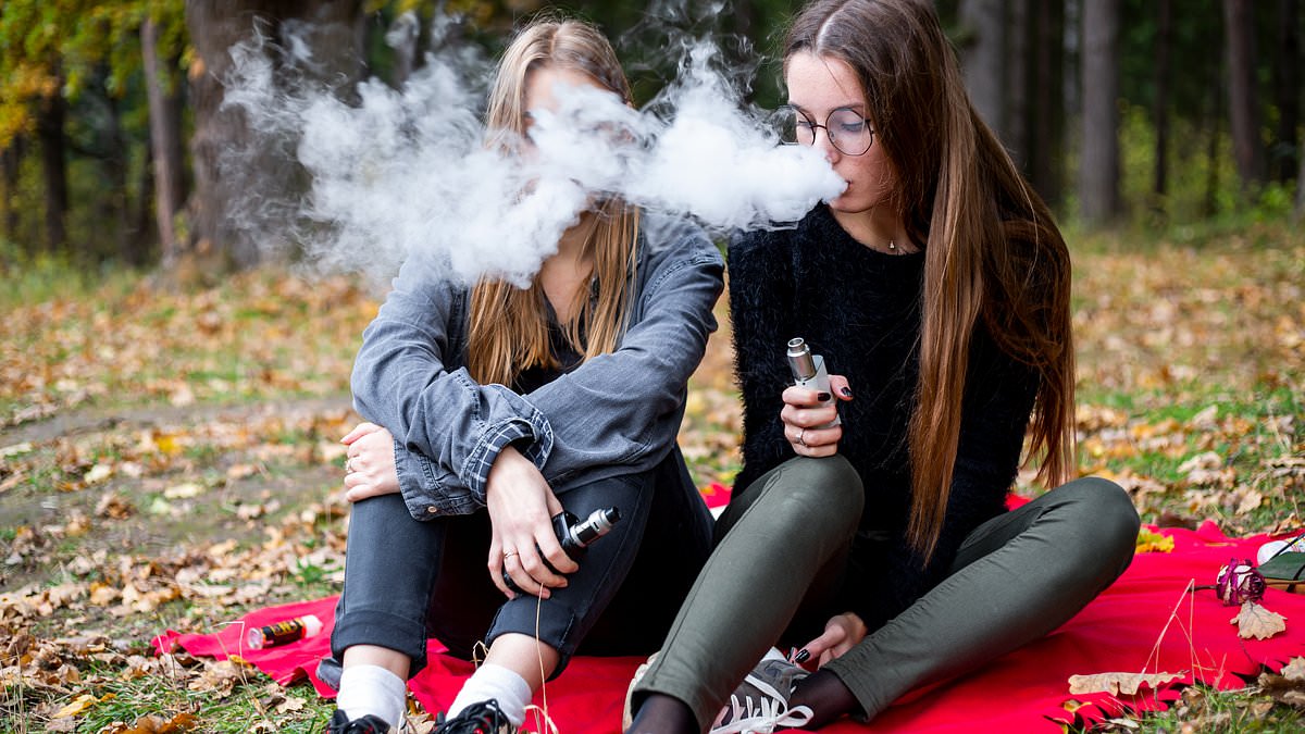 Fitness of youngsters who vape 'is just as bad as smokers of same age', study reveals