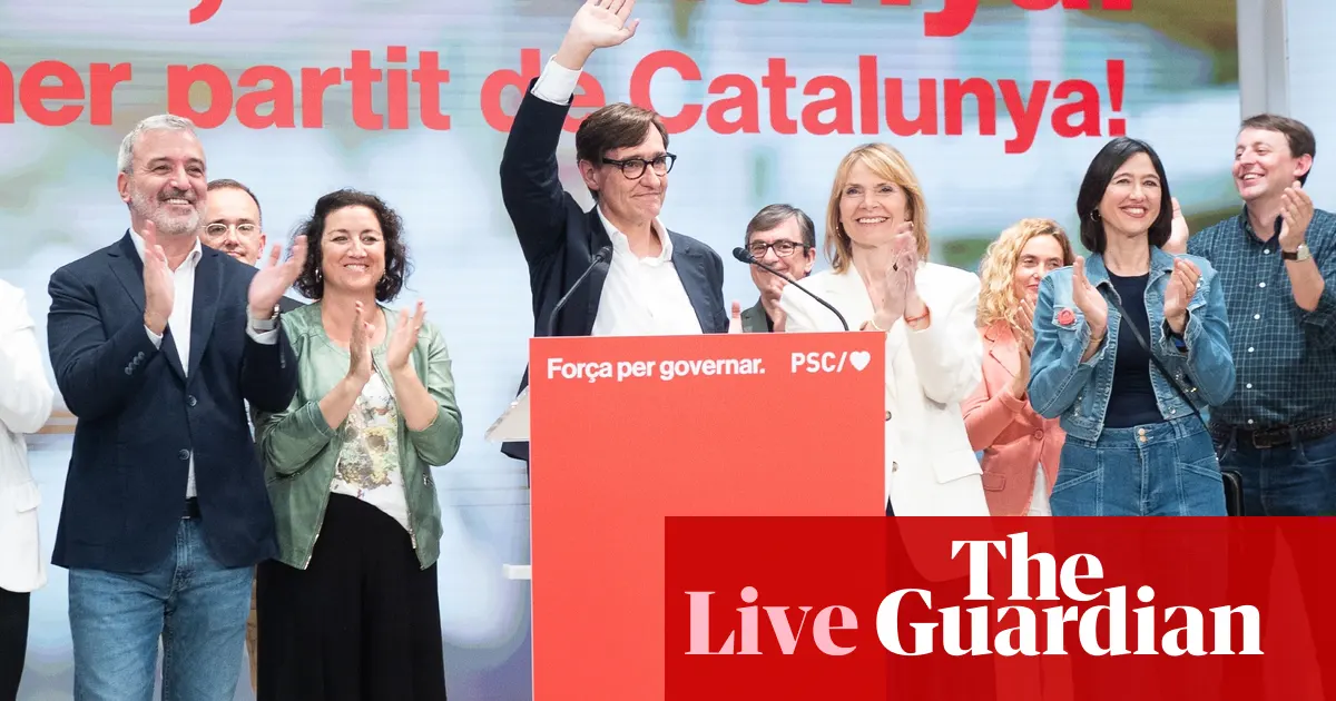 Separatist parties set to lose power in Catalan regional election – Europe live