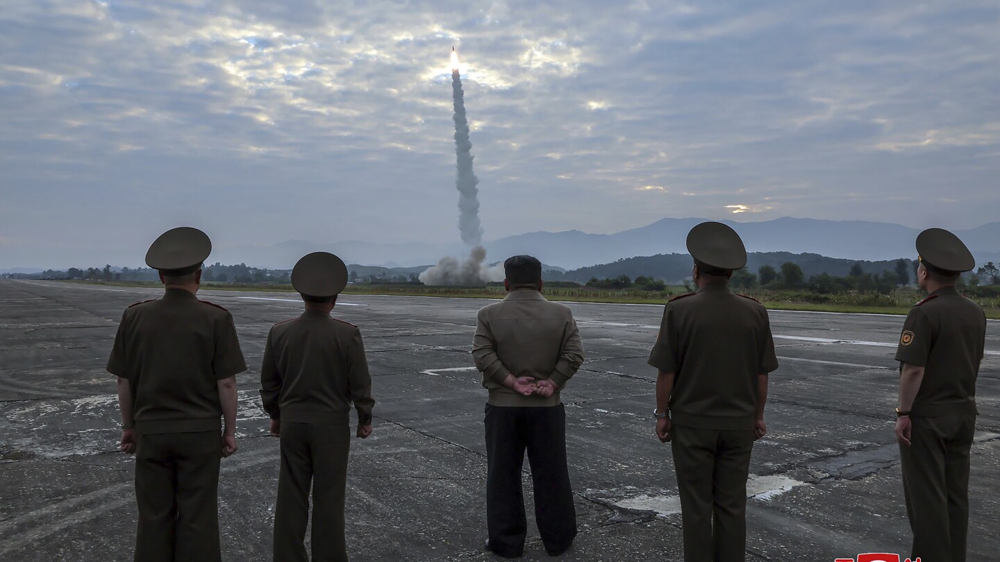 Kim calls for bolstering nuclear and conventional weapons after testing 2 types of missiles