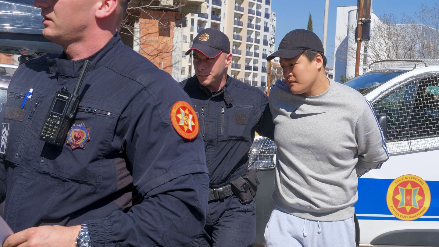Montenegro court confirms mogul known as 'cryptocurrency king' to be extradited to South Korea