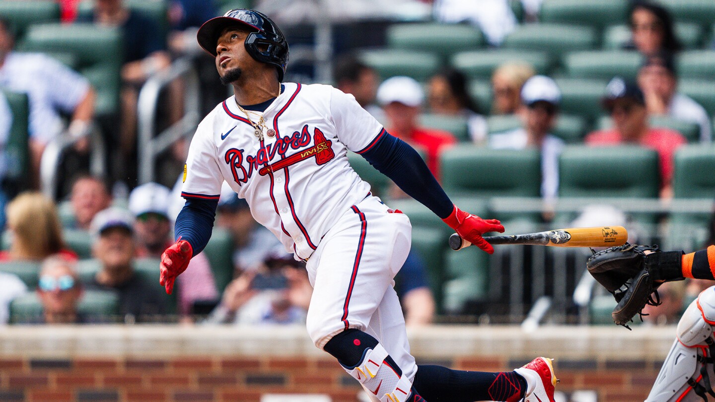 Ozzie Albies put on injured list by Atlanta Braves with broken right big toe - NBC Sports