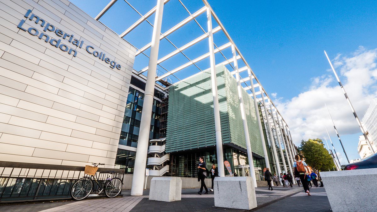 Imperial College beats Oxford and Cambridge in major university rankings for first time ever - as 52...