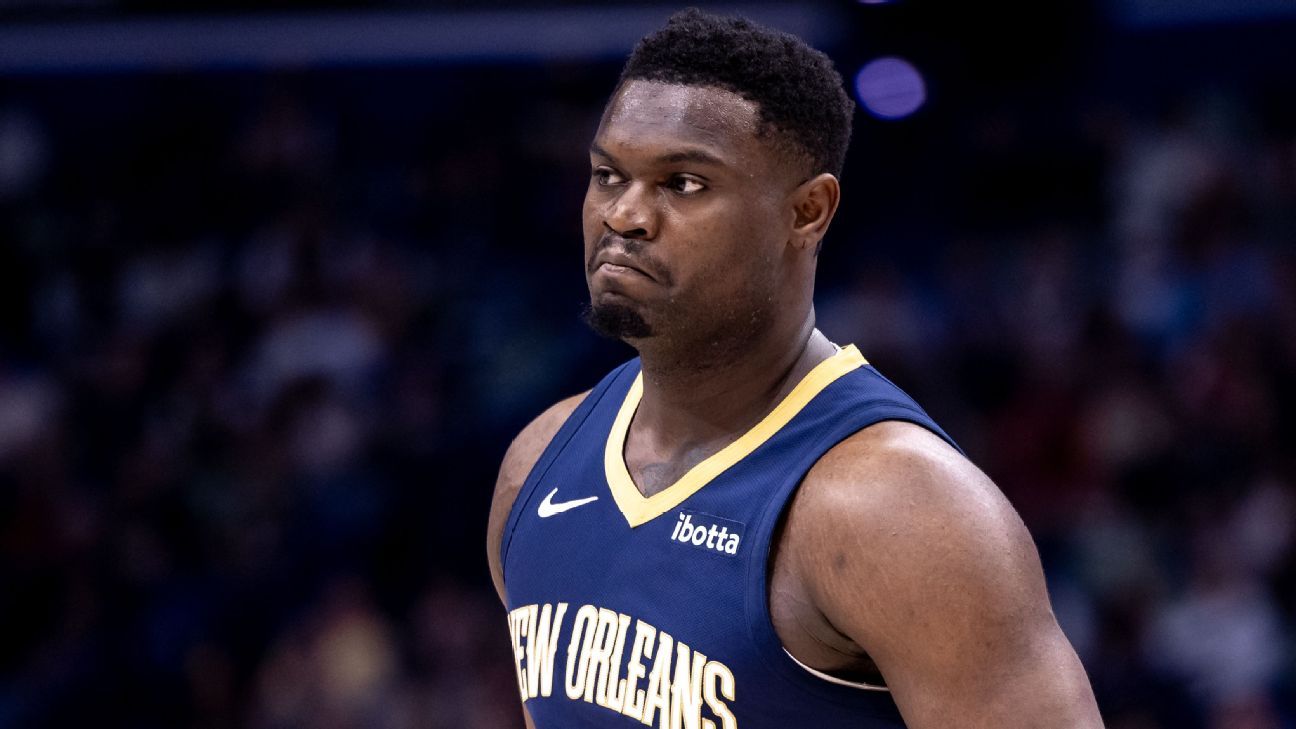 Sources - Pelicans' Zion Williamson out with hamstring injury - ESPN