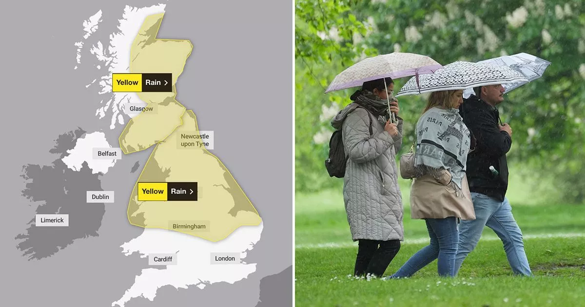 Fresh severe weather warnings as UK set for 54 hours of misery