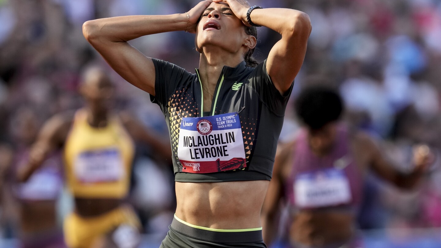 McLaughlin-Levrone runs 50.65 to break world record, qualify to defend Olympic title