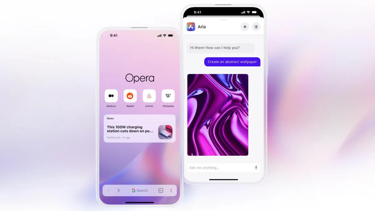 Opera One browser comes to iPhone and it's packed with AI - try it today