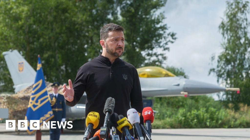 Ukraine receives first F-16 fighter jets - Zelensky