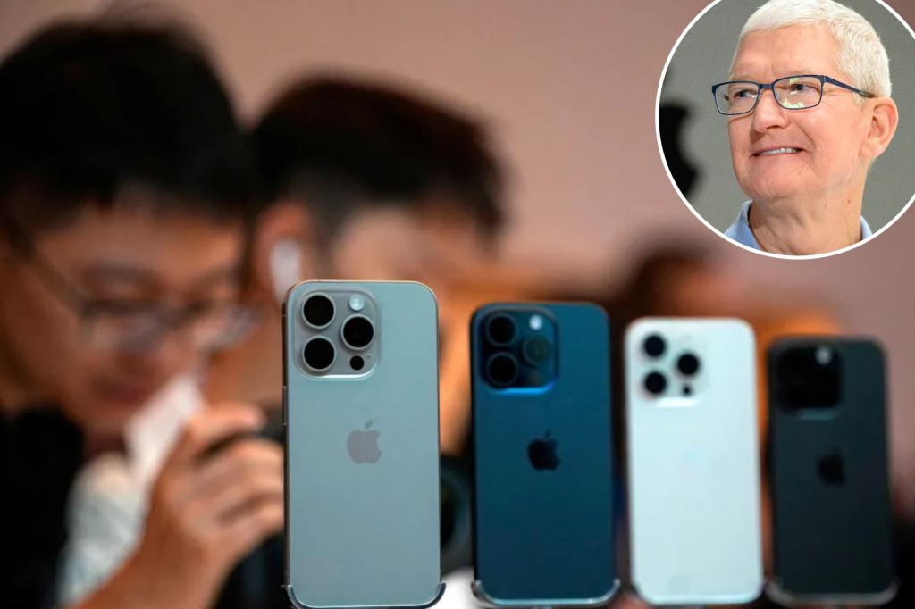 Apple's iPhone sales in China plummet nearly 20% in first quarter -- worst since 2020
