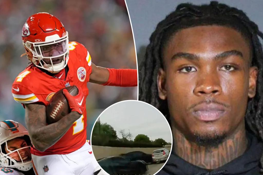 Chiefs' Rashee Rice Surrenders For Hit-and-Run, Faces Felony Charges ...