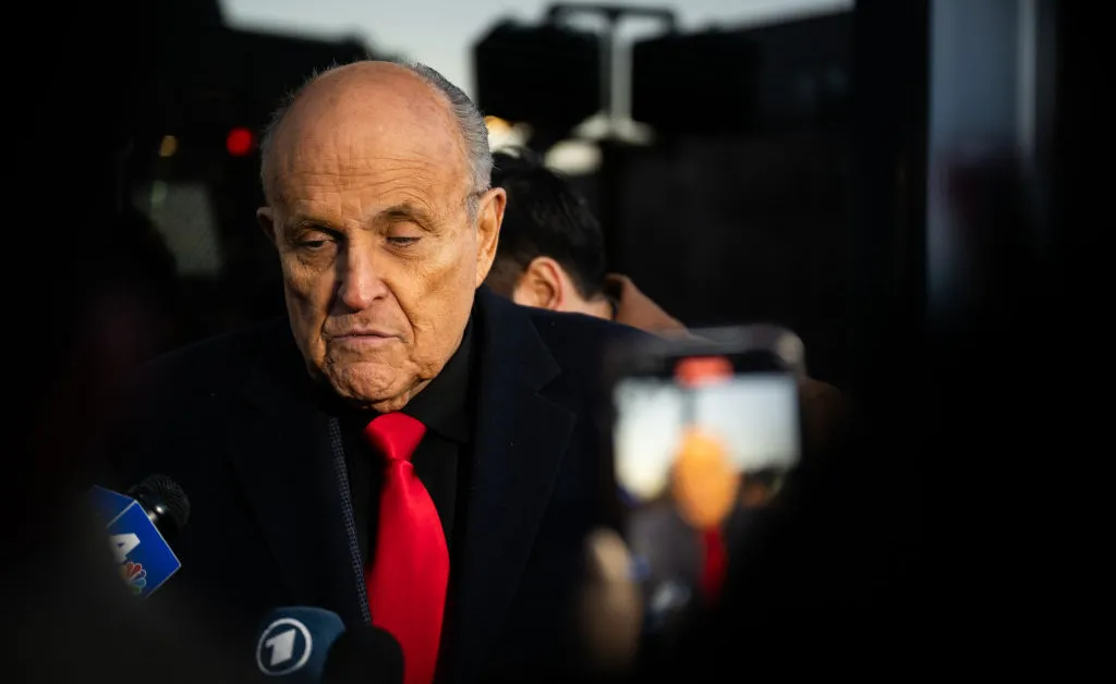 Rudy Giuliani Disbarred in NY After Lies About Trump's 2020 Election Loss