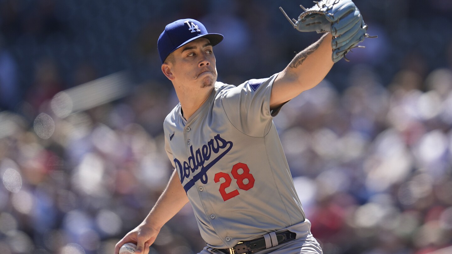 Dodgers put starting pitcher Bobby Miller on 15-day injured list with right shoulder inflammation