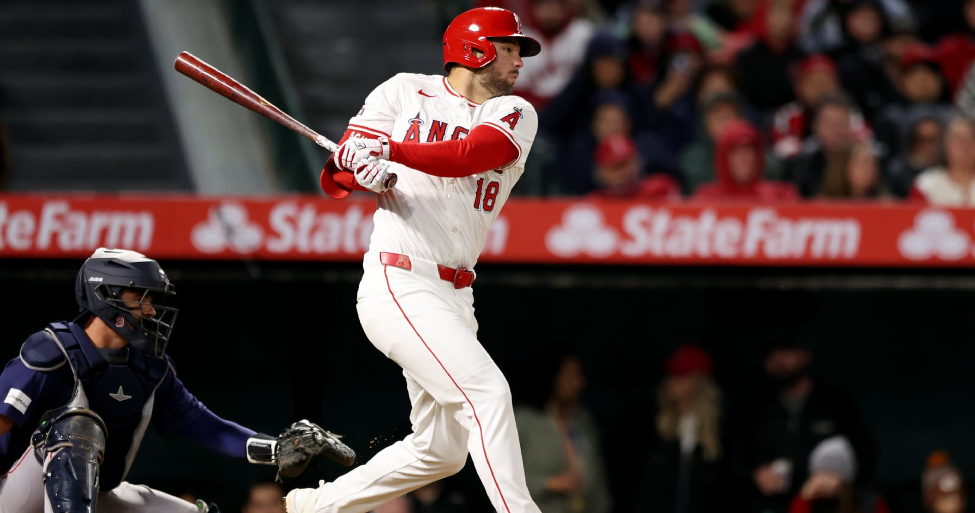 Angels' Nolan Schanuel Has Historic On-Base Streak Snapped After MLB Scoring Change