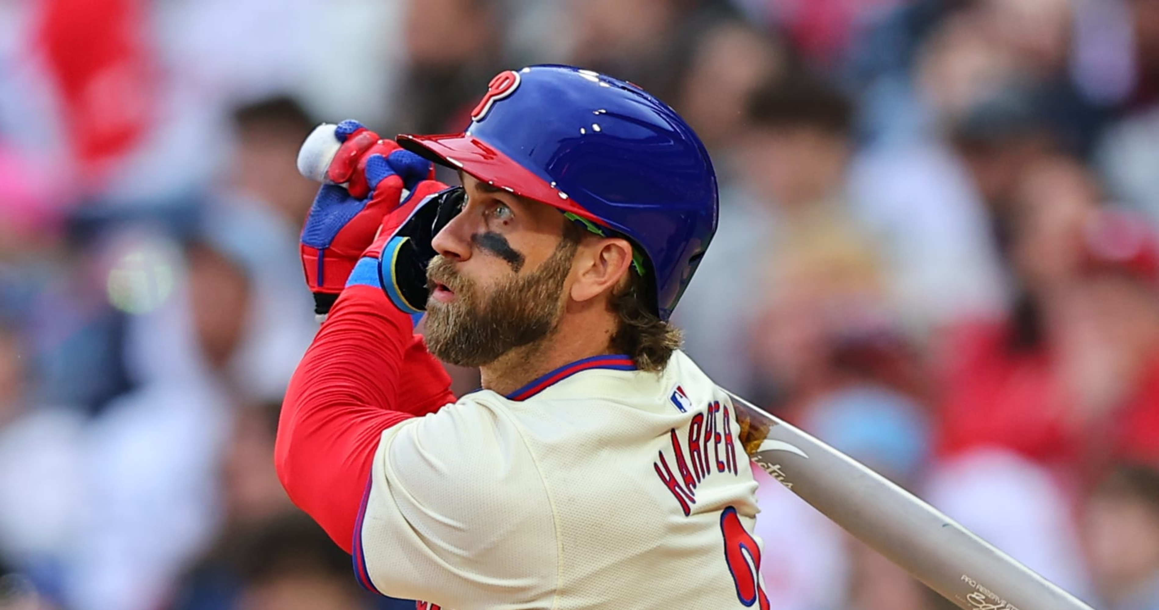 Phillies' Bryce Harper Wows MLB Fans with 3 HRs vs. Reds for First Hits of Season