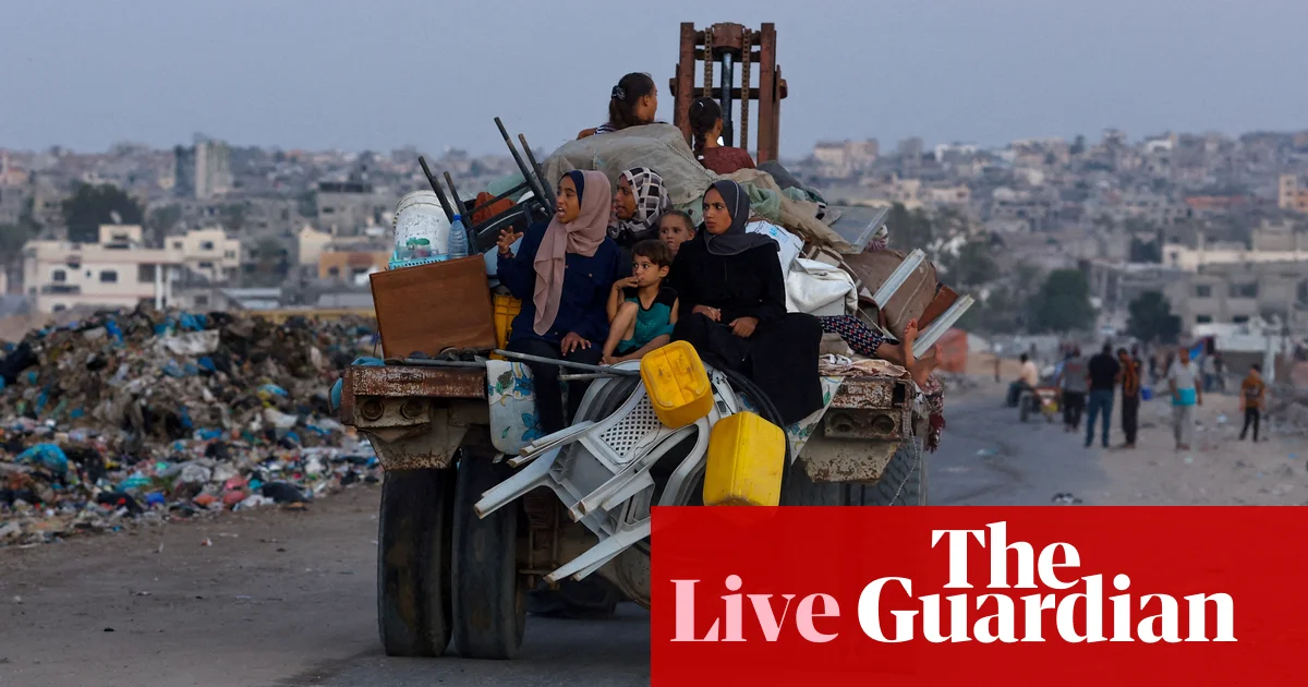 Israel-Gaza war live: Joe Biden presses Benjamin Netanyahu on ‘urgency’ of sealing ceasefire