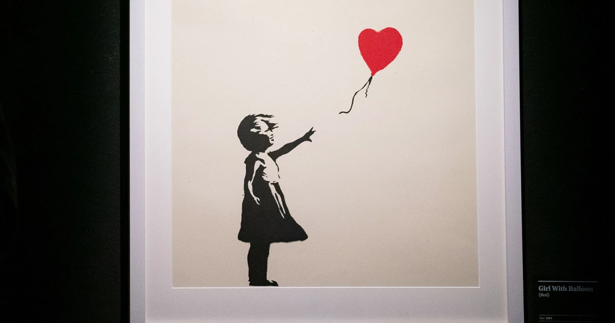 Two charged with stealing Banksy artwork 'Girl with a Balloon' from London gallery