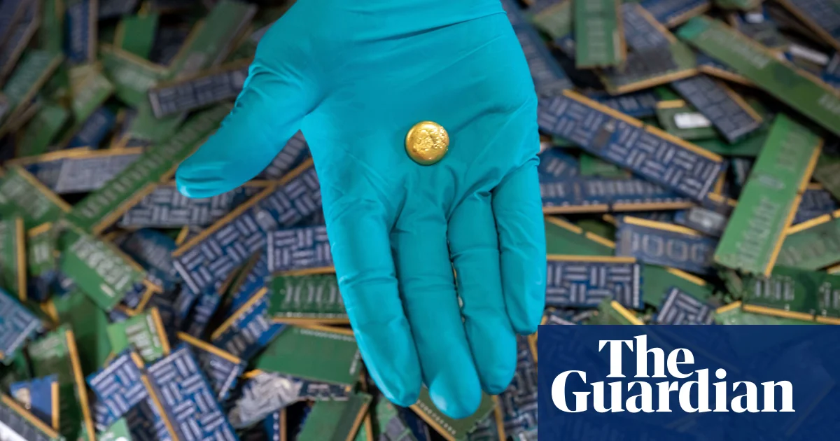 Royal Mint opens factory in south Wales to recover gold from e-waste