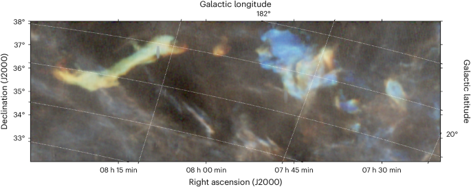 A possible direct exposure of the Earth to the cold dense interstellar medium 2–3 Myr ago