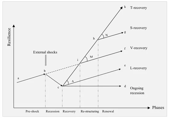 Looking Back Deeper, Recovering up Better: Resilience-Oriented Contrarian Thinking about COVID-19 Economic Impact