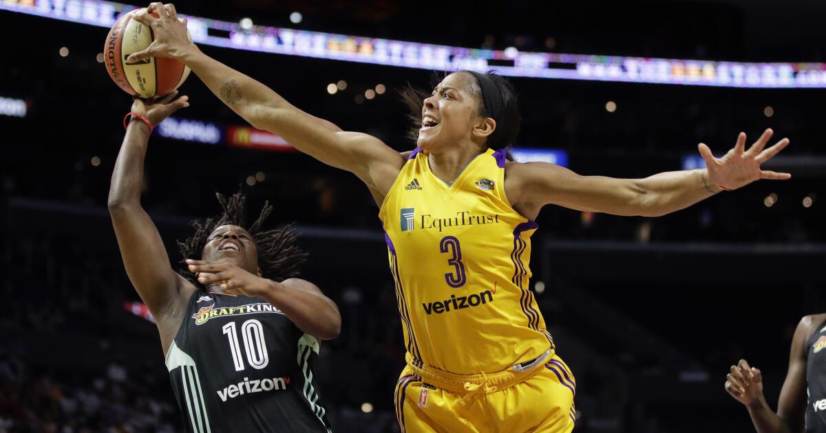 Former Sparks star Candace Parker announces her retirement - Los Angeles Times