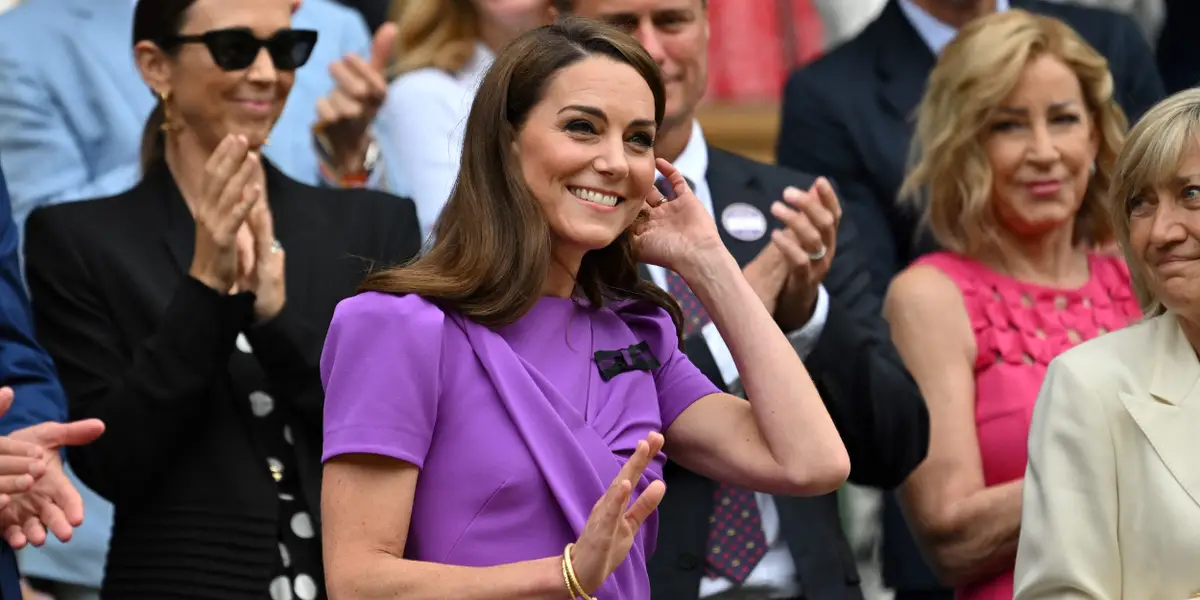 PHOTOS: Kate Middleton attends Wimbledon final — her 2nd public appearance since her cancer diagnosis