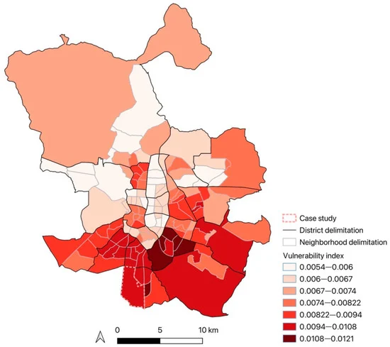 Examining Energy Poverty among Vulnerable Women-Led Households in Urban Housing before and during COVID-19 Lockdown: A Case Study from a Neighbourhood in Madrid, Spain