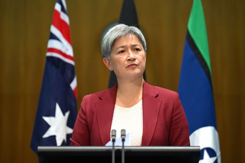 Australia to consider recognising Palestinian state, foreign minister says