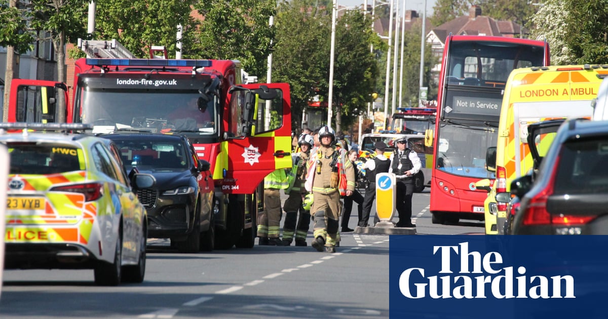 Man with sword arrested after attack in Hainault, north-east London