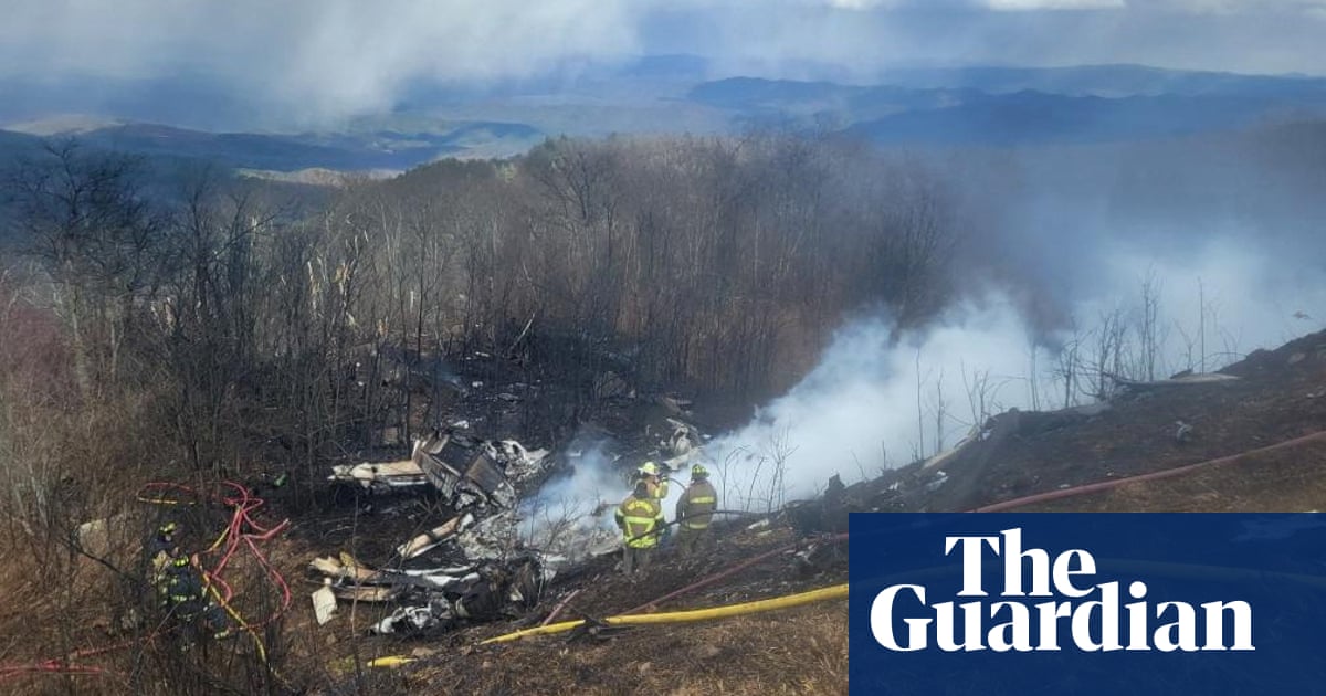 Four adults and a child killed after small private jet crashes in Virginia