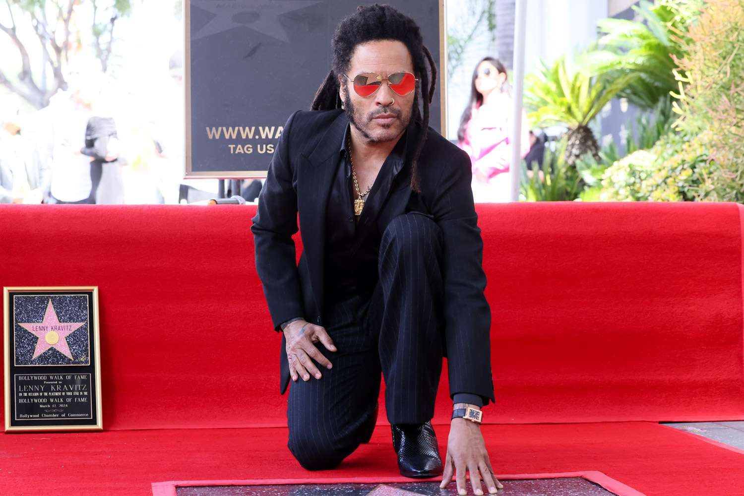Lenny Kravitz Says It Feels 'Surreal' to Have a Star on the Hollywood Walk of Fame