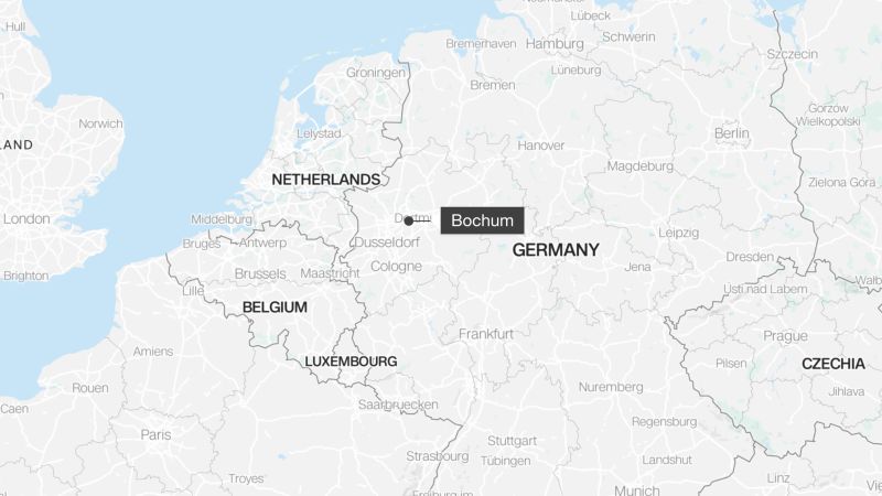 Several injured in German cafe acid attack