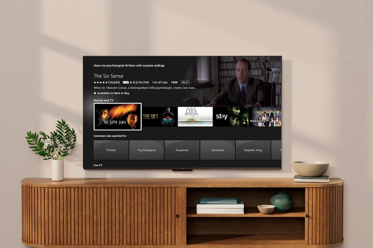 Amazon is rolling out AI voice search to Fire TV devices | TechCrunch