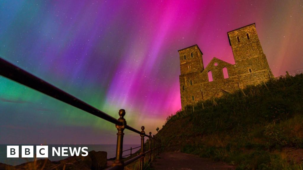 Kent: Northern lights across the county in pictures