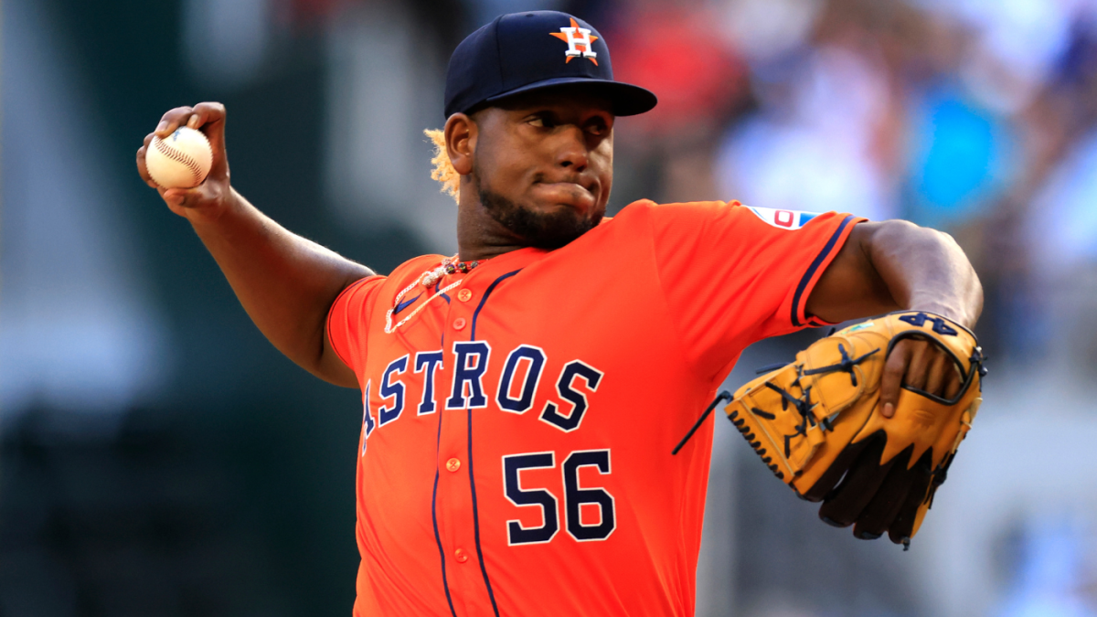 Astros' Ronel Blanco loses no-hitter in sixth inning vs. Rangers in first start since no-hitting Blue Jays