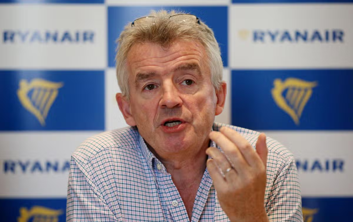 Two drinks limit will curb rise in drunken violence mid-air, Ryanair boss says