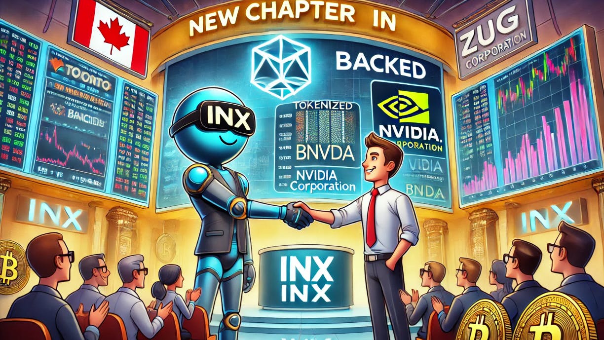 Tokenized NVIDIA Shares Hit Digital Market Through INX-Backed Partnership