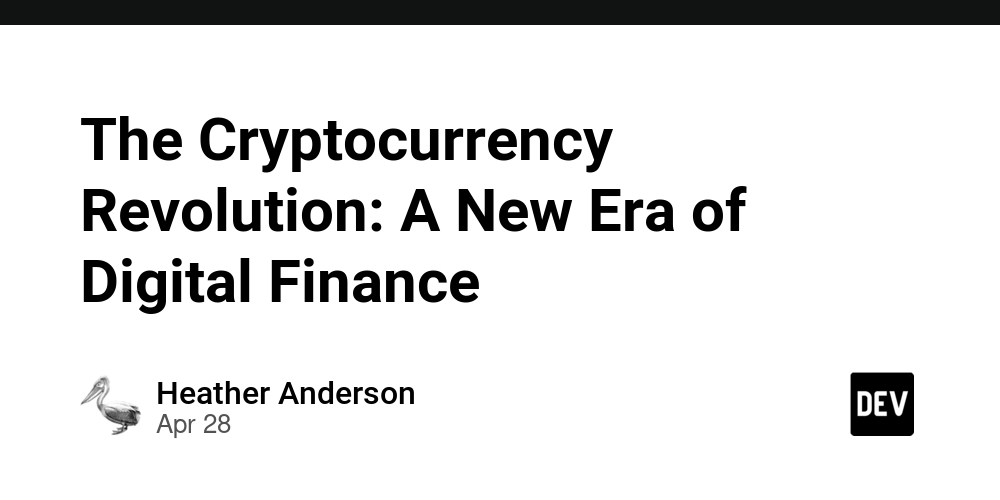 The Cryptocurrency Revolution: A New Era of Digital Finance