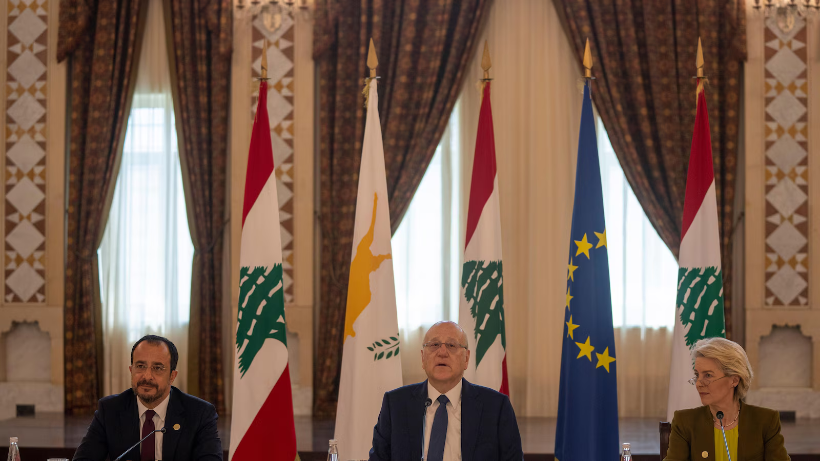 EU announces 1 billion euros in aid for Lebanon amid a surge in irregular migration