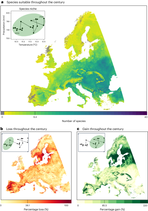 A climate-induced tree species bottleneck for forest management in Europe