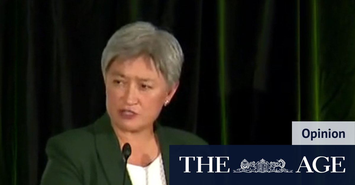 It’s what Penny Wong didn’t say in her two-state solution speech that’s most alarming