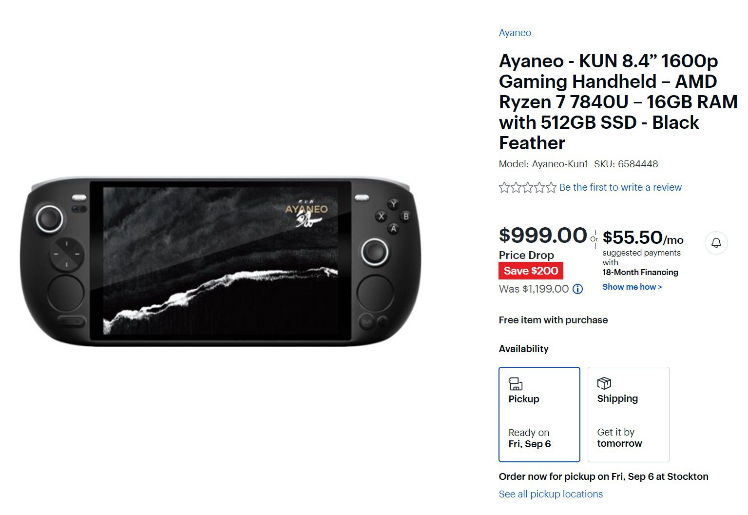 Ayaneo handhelds are now sold at Best Buy — no longer boutique?