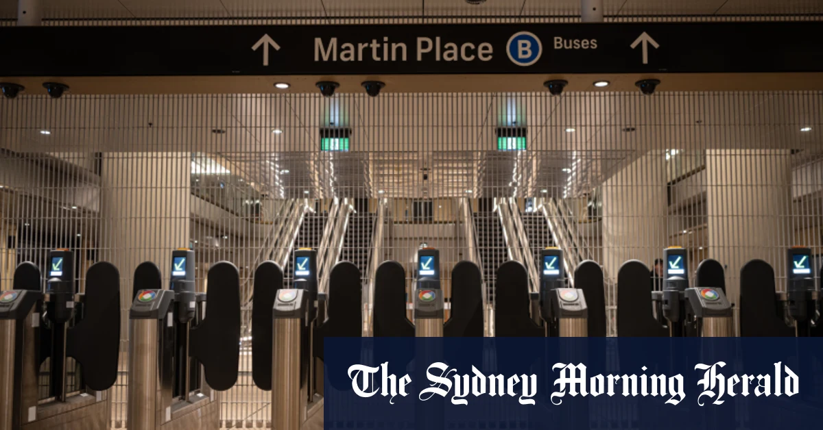 Opening date for Sydney’s new metro line shelved