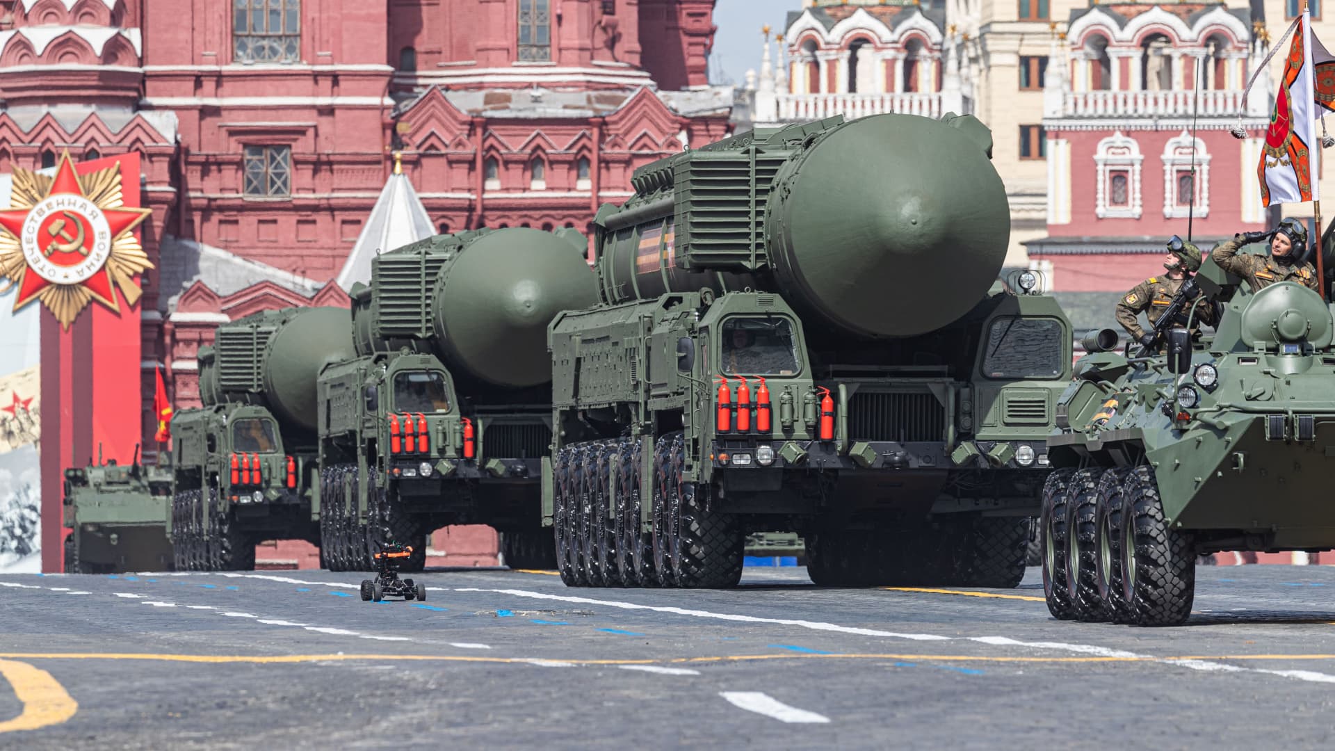 Amid pomp and propaganda, Russia holds Victory Day military parade as war rumbles on