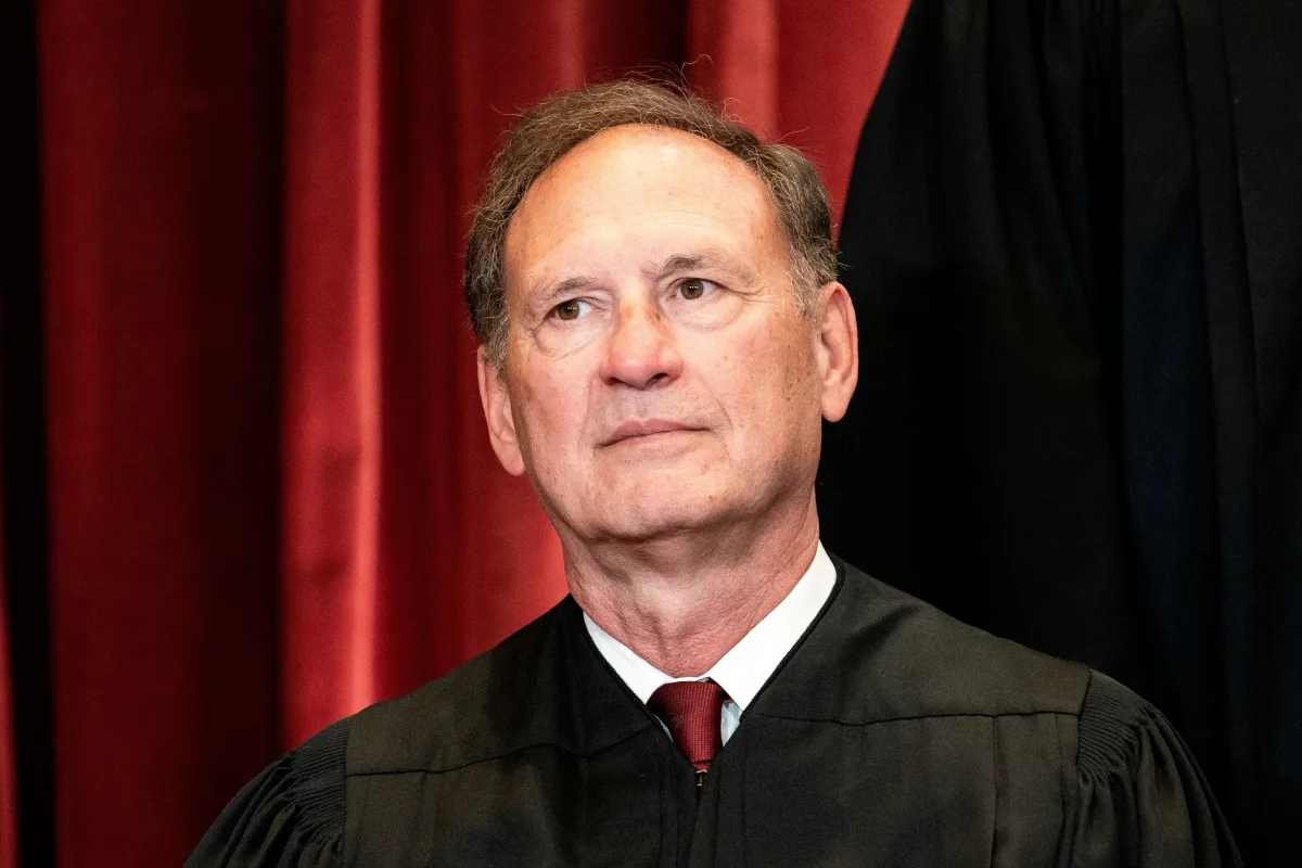 Alito rejects call to skip Trump cases after flags row