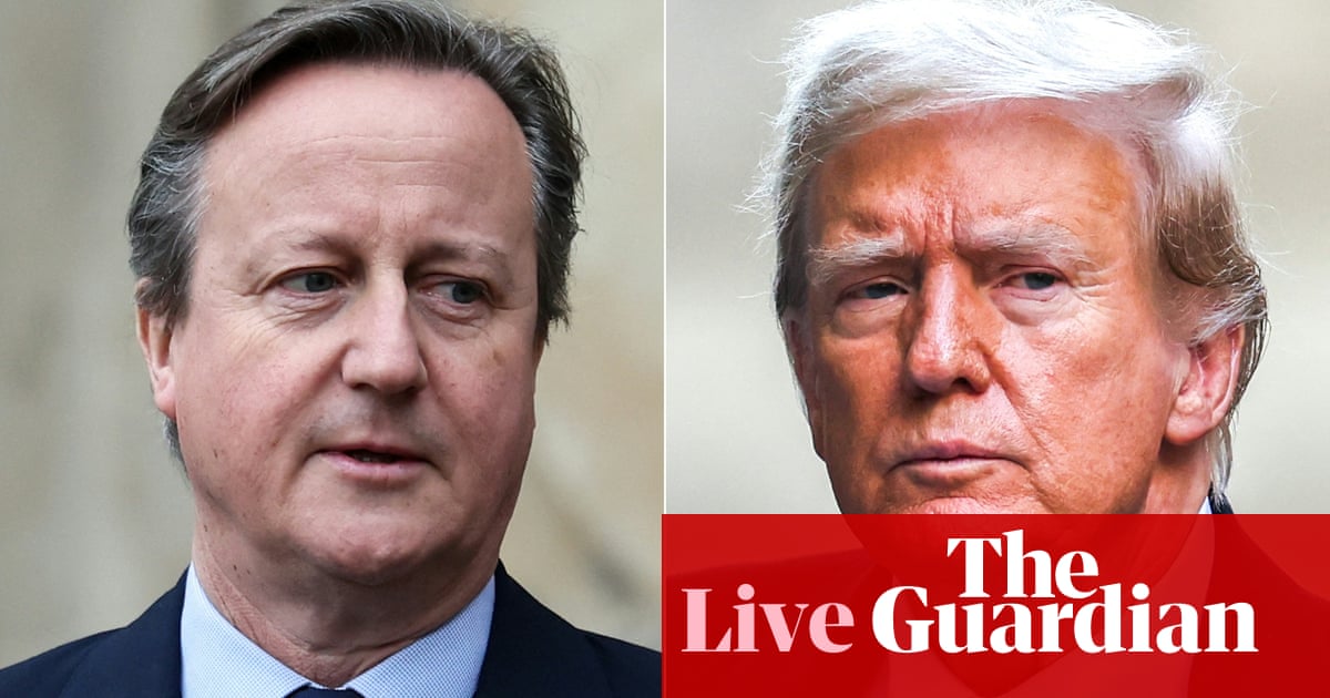 Russia-Ukraine war live: David Cameron meets Donald Trump to urge more US support for Kyiv